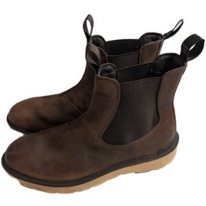 Sorel Hi-Line Chelsea Boots Men's 10 Waterproof Brown Leather